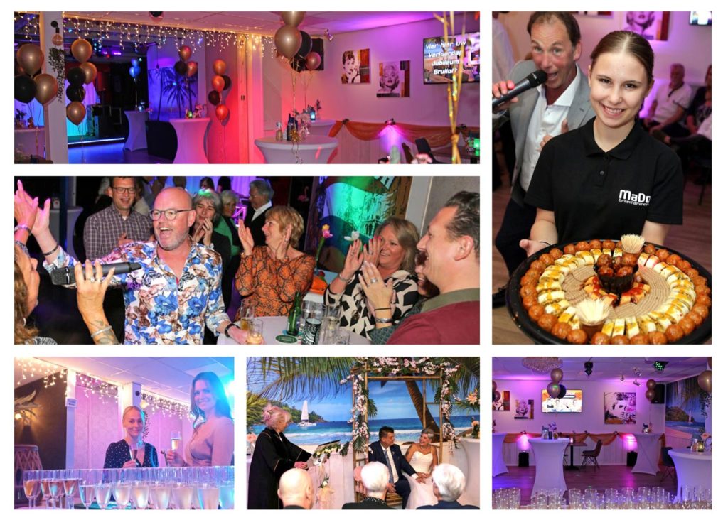 feest locatie Mado entertainment Almere